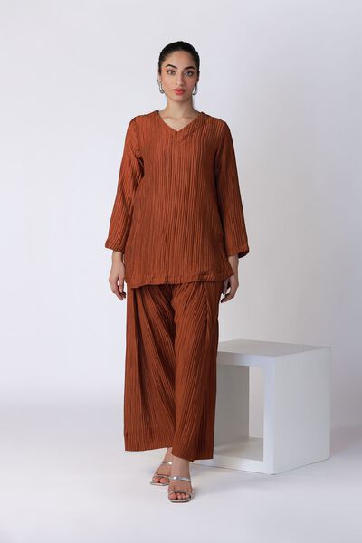 Dyed | Ripple Crinkle | Kurta | GBP 20.00