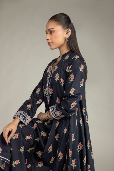 Embroidered | Cotton Viscose | Long Cotton Kurta | GBP 40.00