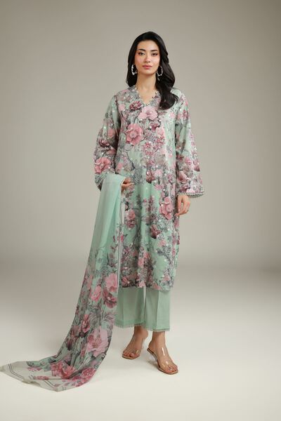 Embroidered | Lawn | Fabrics 3 Piece | GBP 35.00