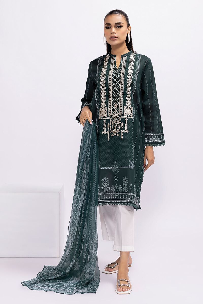 Cambric | Embroidered | Fabrics 2 Piece | Top Dupatta | null