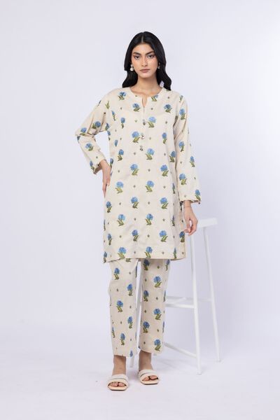 Embroidered | Crosshatch Poplin | Kurta | GBP 30.00