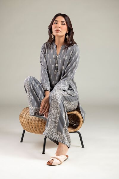 Printed | Viscose | Short V-Neck Kurta | GBP 25.00