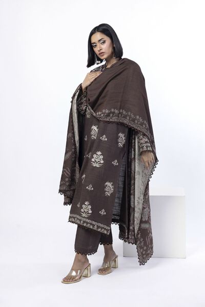 Embroidered | Khaddar | Tailored 3 Piece | GBP 65.00