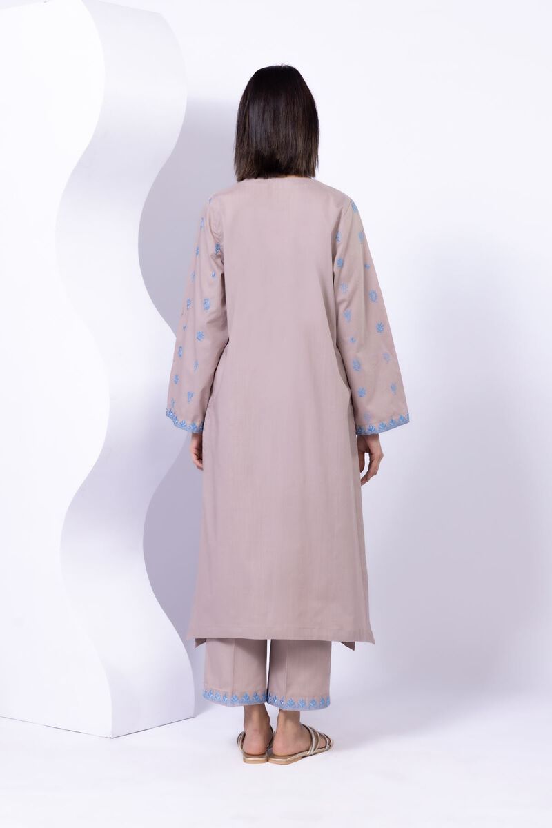Embroidered | Crosshatch Poplin | Kurta | GBP 15.00