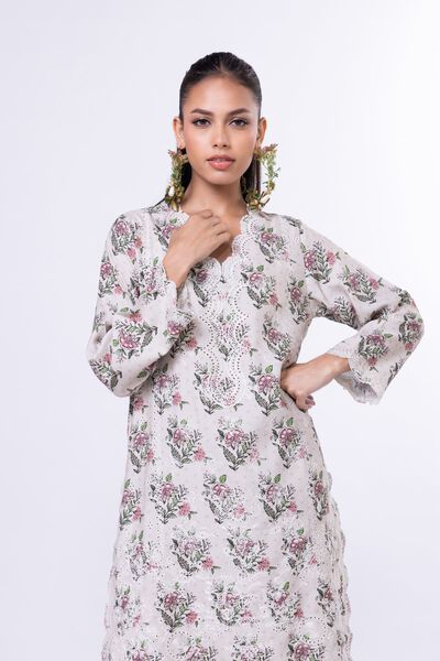 Embroidered | Viscose Oak Silk | Kurta | GBP 19.50