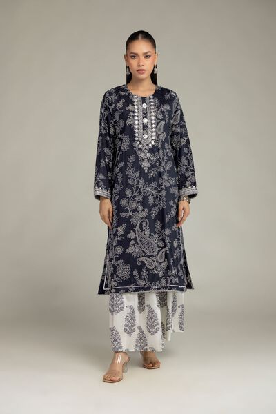 Embroidered | Cotton Viscose | Cotton Viscose Pants | GBP 25.00