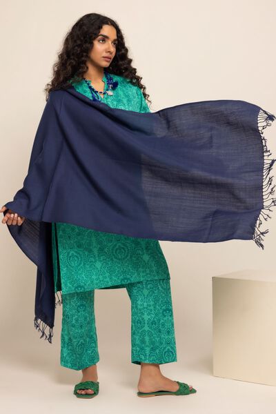 Stole, BLUE, hi-res