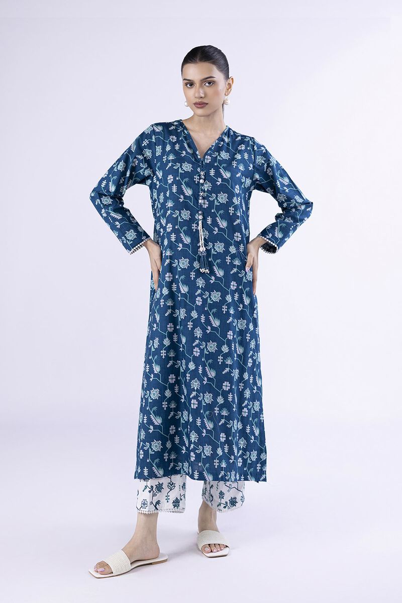 Printed | Crosshatch Poplin | Pants | GBP 12.00