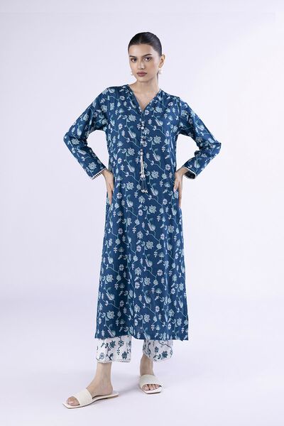 Printed | Crosshatch Poplin | Pants | GBP 12.00