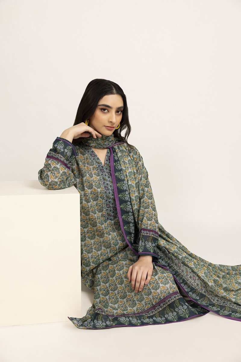 Lawn | Printed | Fabrics 2 Piece | Top Dupatta | null