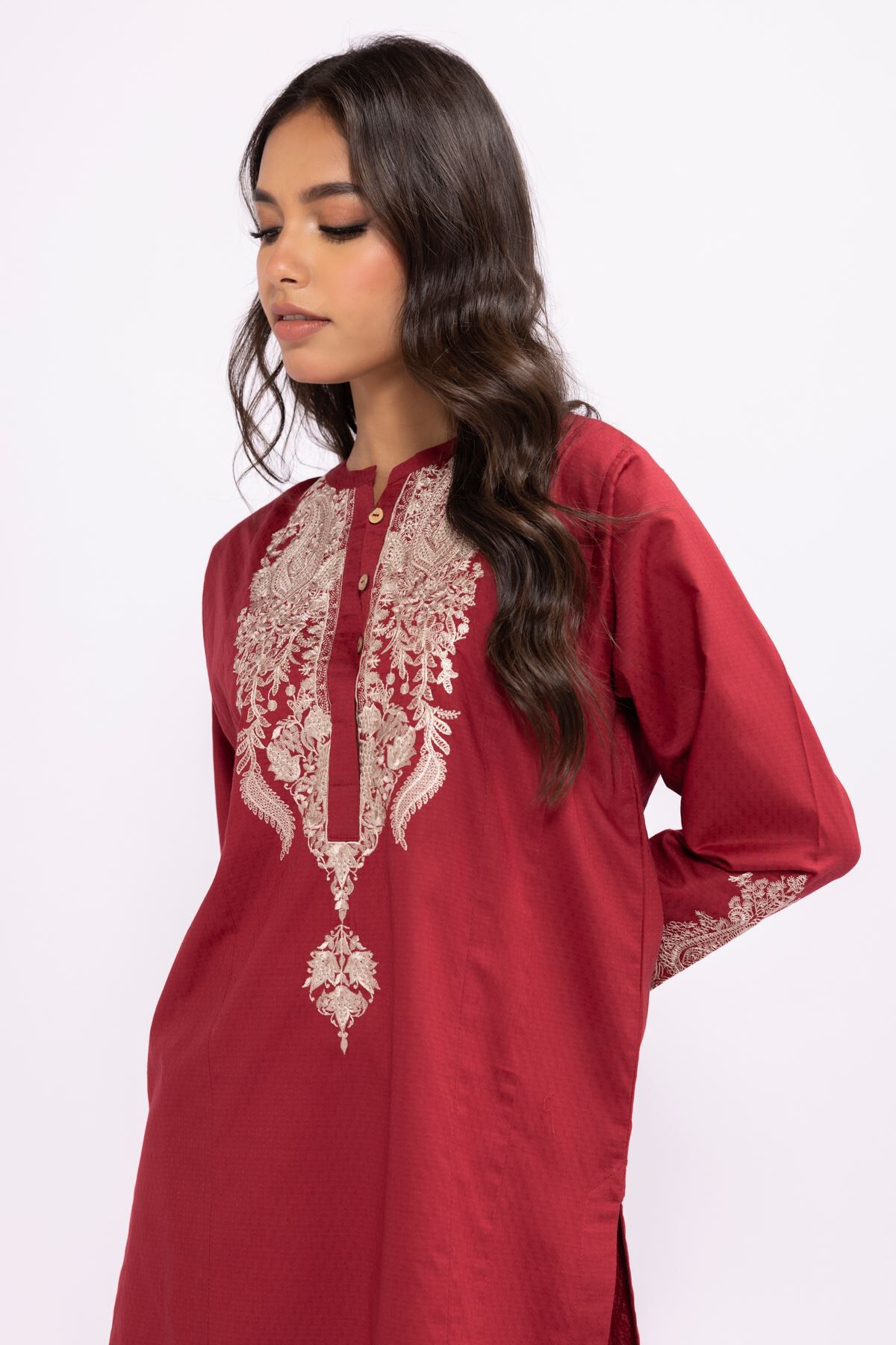 Buy Kurta Embroidered 7.20 GBP 1001770884 Khaadi United
