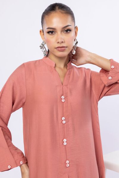 Dyed | Cotton Vortex Wrinkle | Kurta | GBP 25.00