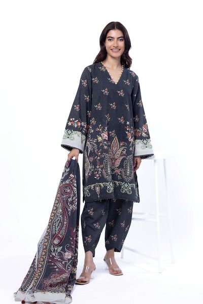 Printed | Karandi | Tailored 3 Piece | GBP 45.00