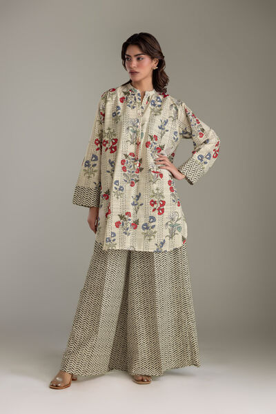 Printed | Light Khaddar | Printed Khaddar Pants | GBP 25.00
