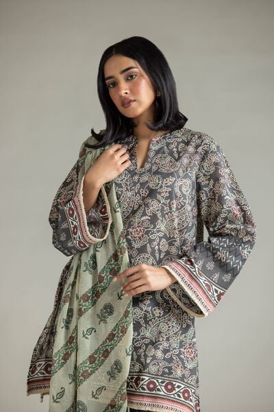 Embroidered | Lawn | Fabrics 3 Piece | GBP 17.50