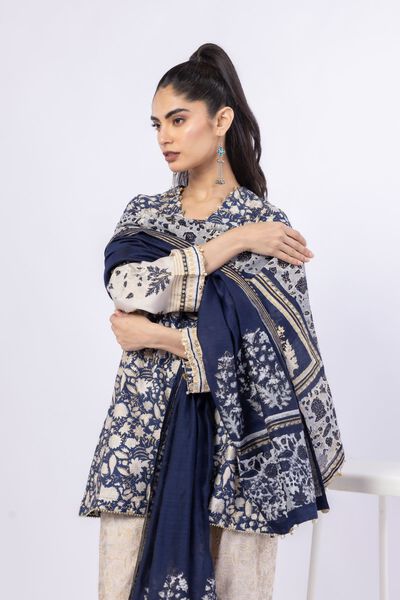 Printed | Cotton Silk | 3 Piece Co-ord Set | GBP 90.00