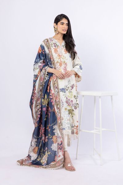 Embroidered | Russian Raw Silk | Kurta | GBP 40.00