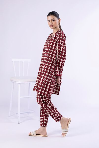 Printed | Crosshatch Poplin | Pants | GBP 12.00
