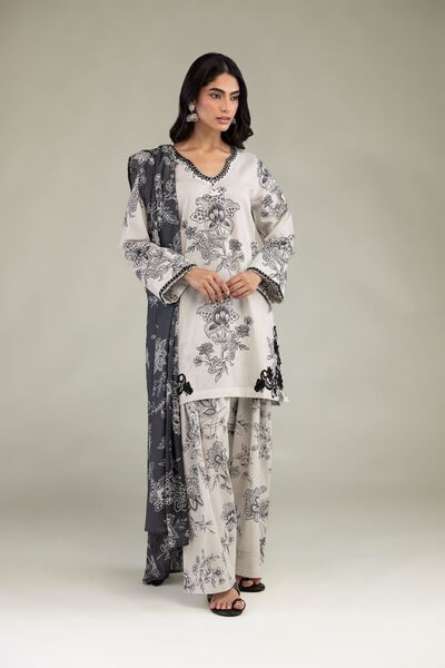 Embroidered | Cambric | Floral Cambric Shalwar | GBP 15.00