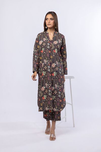 Printed | Crosshatch Poplin | Pants | GBP 6.00