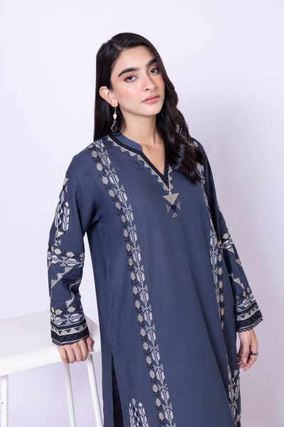 Embroidered | Dull Raw Silk | Kurta | GBP 15.00