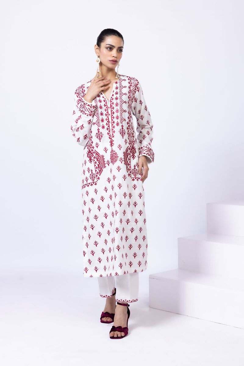Embroidered | Raw Silk | Kurta | GBP 20.00