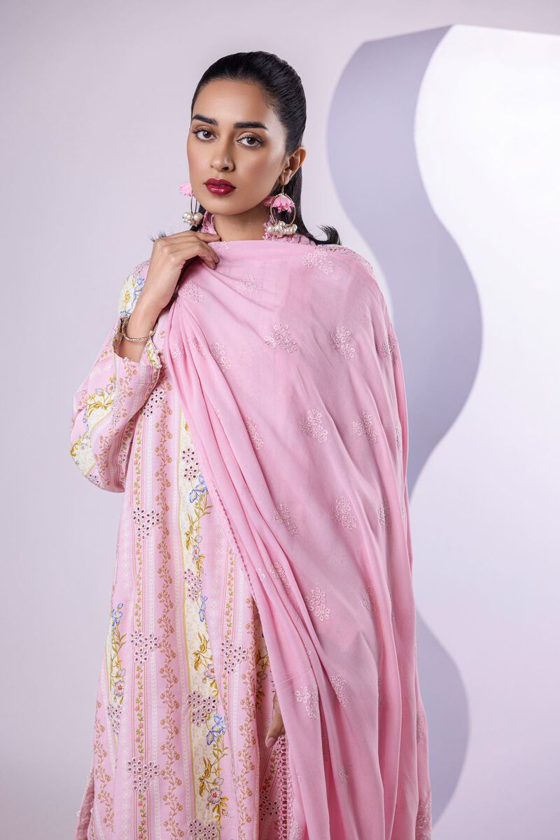 Embroidered | Light Thai Silk | Dupatta | GBP 35.00