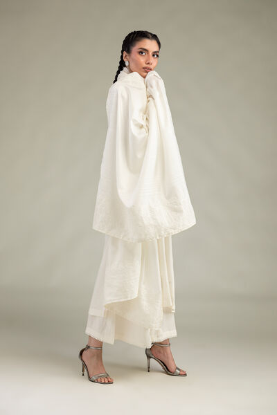 Embroidered | Raw Silk | Solid Silk Pants | GBP 30.00