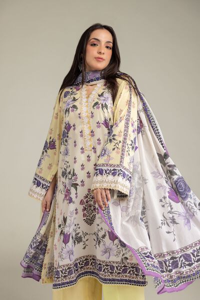 Embroidered | Cambric | Tailored 3 Piece | GBP 60.00