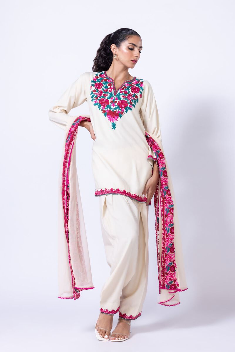 Embroidered | Raw Silk | Kurta | null