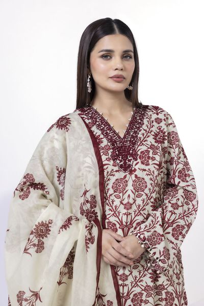 Embroidered | Lawn | Fabrics 3 Piece | GBP 12.00