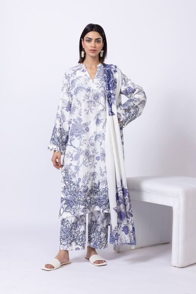 Embroidered | Crosshatch Poplin | Pants | GBP 8.50