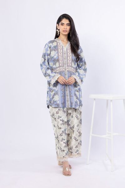 Embroidered | Russian Raw Silk | Pants | GBP 25.00