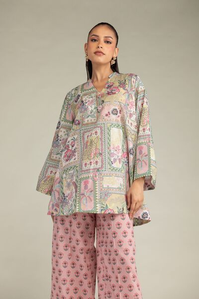 Printed | Cambric | Floral Cambric Kurta | GBP 30.00