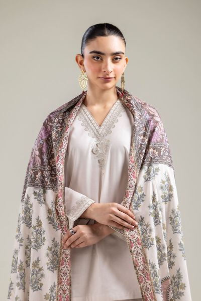 Embroidered | Lawn | Lawn Paisley Dupatta | GBP 15.00
