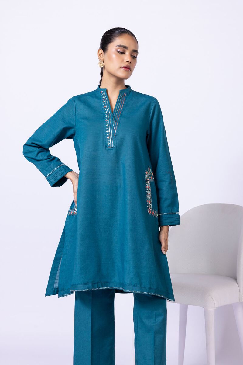 Embroidered | Khaddar | Kurta | null