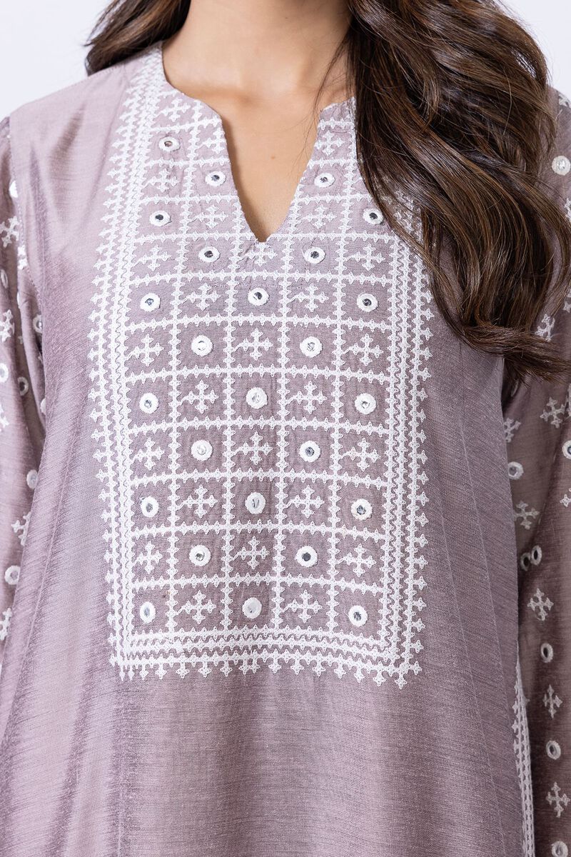 Embroidered | Raw Silk | Kurta | GBP 19.50