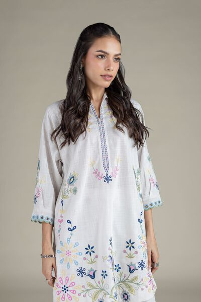 Embroidered | Heavy Textured Cotton | Kurta | GBP 32.00