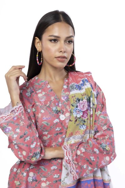 Embroidered | Blended Khaddar | Fabrics 3 Piece | GBP 20.00