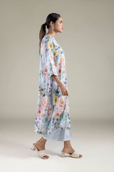 Embroidered | Viscose | Solid Regular Pants | GBP 4.50