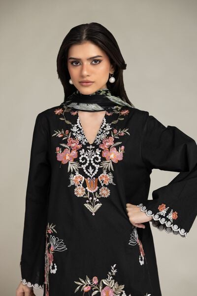 Embroidered | Cambric | Cambric Tailored 3-Piece | GBP 75.00