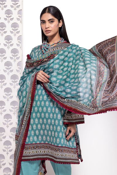 Lawn | Embroidered | Fabrics 3 Piece | GBP 12.50