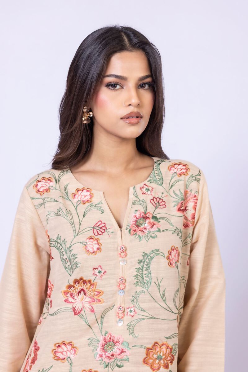 Embroidered | Textured Cotton | Kurta | GBP 10.50