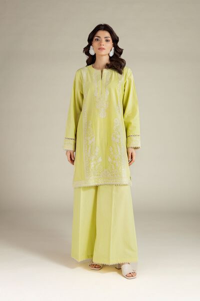 Embroidered | Cotton Dobby | Fabrics 2 Piece | Top and Bottom | GBP 15.00