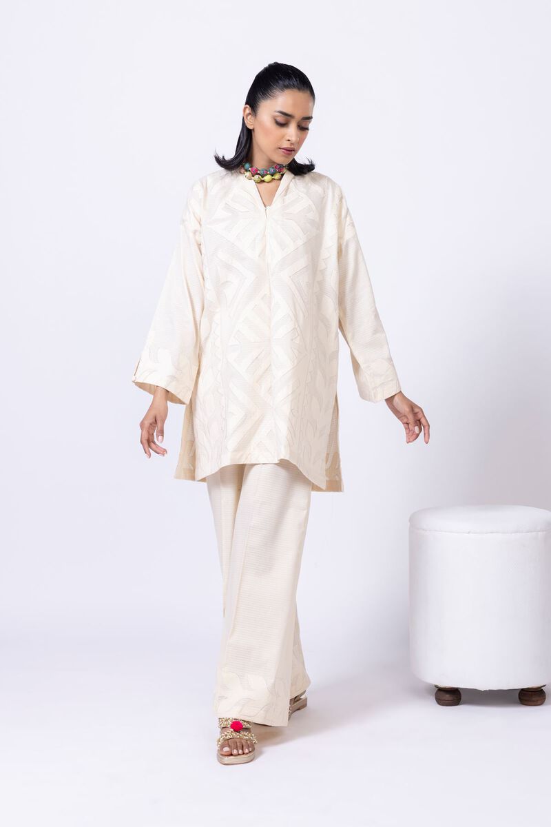 Embroidered | Cotton Dobby | Pants | GBP 11.00