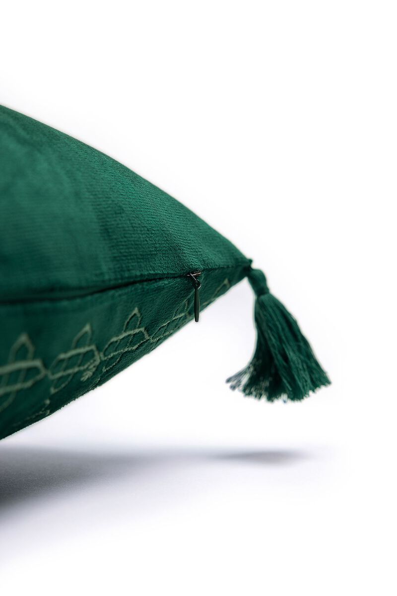 Velvet | Embroidered | Cushion Cover | null