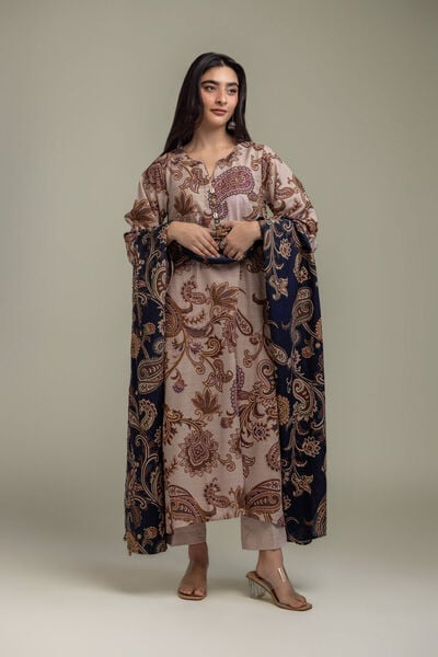 Printed | Light Khaddar | 3 Piece Tailored | GBP 55.00