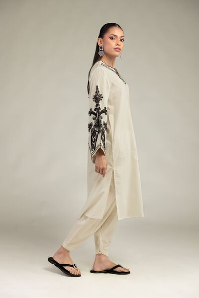 Embroidered | Cotton Dobby | Cotton Dobby Shalwar | GBP 20.00