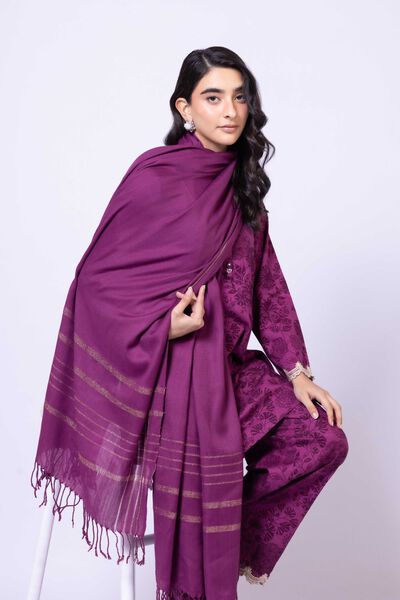 Dyed | Acrylic | Shawl | GBP 12.00
