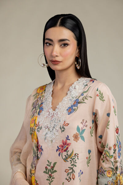 Embroidered | Cambric | Fabrics 3 Piece | GBP 50.00